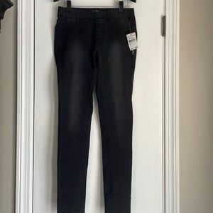 NWT FIRE Los Angeles Jersey Black Pull-On Skinny Jeans Small